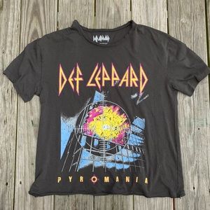 Def Leppard Oversized Tee